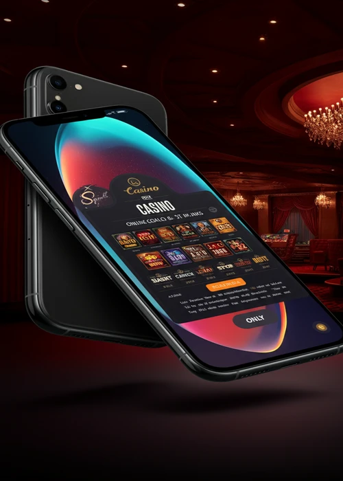 Overview of Seven Casino's modern online gaming platform with various slot games and live dealer options, featuring a vibrant interface.